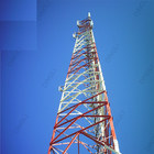 30 Meter Mobile Telecommunication Lattice Steel Tower Q235 Q345 Matieral