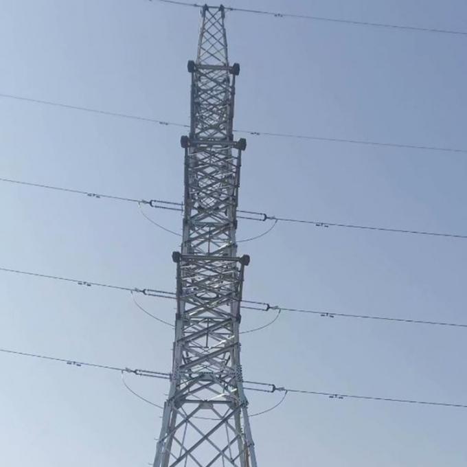 Torre de comunicação tubular de aço da antena do Bts da telecomunicação do apoio de Tubular Tower Self do fabricante de China
