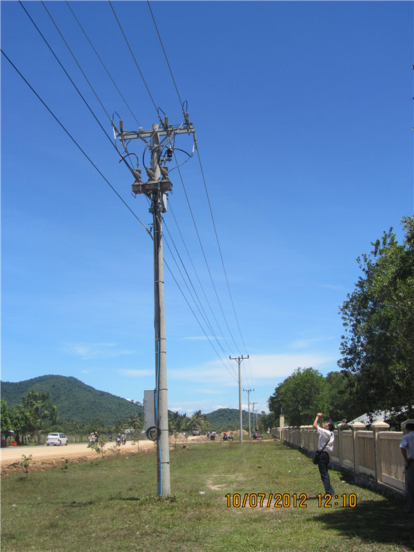 mais recente caso da empresa sobre COMBODIA em 2010, projeto rural da melhoria da rede do poder em Provice de Battambang